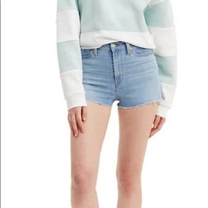 Levi’s High Rise Cut Off Shorts Size 28